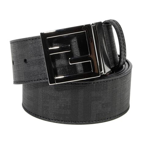 mens black fendi belt|original fendi belts.